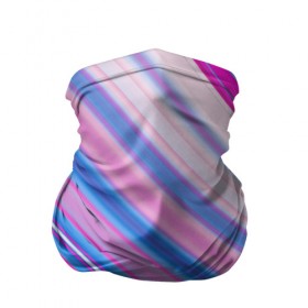 Бандана-труба 3D с принтом Фиолетовые полоски в Санкт-Петербурге, 100% полиэстер, ткань с особыми свойствами — Activecool | плотность 150‒180 г/м2; хорошо тянется, но сохраняет форму | Тематика изображения на принте: полоски | текстура | узор | фиолетовый