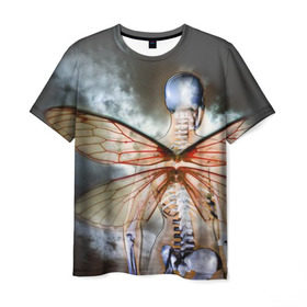 Мужская футболка 3D с принтом Seether в Санкт-Петербурге, 100% полиэфир | прямой крой, круглый вырез горловины, длина до линии бедер | saron gas | seether