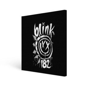 Холст квадратный с принтом Blink-182 в Санкт-Петербурге, 100% ПВХ |  | Тематика изображения на принте: blink | california | pop | punk | rock | группа | калифорния | панк | рок