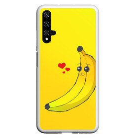 Чехол для Honor 20 с принтом Just Banana (Yellow) в Санкт-Петербурге, Силикон | Область печати: задняя сторона чехла, без боковых панелей | banana | банан | желтый | оранжевый | фрукты