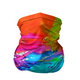 Бандана-труба 3D с принтом Tie-dye в Санкт-Петербурге, 100% полиэстер, ткань с особыми свойствами — Activecool | плотность 150‒180 г/м2; хорошо тянется, но сохраняет форму | abstraction | color | spray | tie dye | абстракция | акварель | живопись | искусство | краски | текстуры | цветные краски | яркие цвета