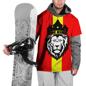 Накидка на куртку 3D с принтом One King в Санкт-Петербурге, 100% полиэстер |  | Тематика изображения на принте: king | leo | зверь | король | кошка | лев | природа | хищник | царь