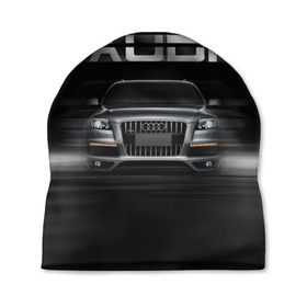 Шапка 3D с принтом Audi Q7 скорость в Санкт-Петербурге, 100% полиэстер | универсальный размер, печать по всей поверхности изделия | audi | авто | автомобиль | ауди | кольца | красивая | кроссовер | крутая | марка | машина | надпись | немецкая иномарка | прикольная | тачка | черная | эмблема