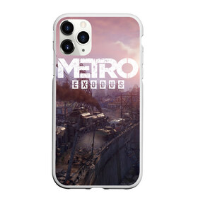 Чехол для iPhone 11 Pro матовый с принтом METRO в Санкт-Петербурге, Силикон |  | metro | metro exodus | метро