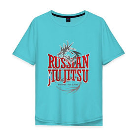 Мужская футболка хлопок Oversize с принтом jiu jitsu в Санкт-Петербурге, 100% хлопок | свободный крой, круглый ворот, “спинка” длиннее передней части | Тематика изображения на принте: боевое искусство | джиу джитсу