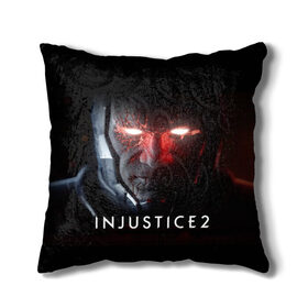 Подушка 3D с принтом injustice в Санкт-Петербурге, наволочка – 100% полиэстер, наполнитель – холлофайбер (легкий наполнитель, не вызывает аллергию). | состоит из подушки и наволочки. Наволочка на молнии, легко снимается для стирки | Тематика изображения на принте: битва | борьба | герои | герой | несправедливость | схватка | чудо