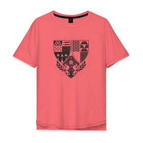 Мужская футболка хлопок Oversize с принтом Destiny - AGE OF TRIUMPH в Санкт-Петербурге, 100% хлопок | свободный крой, круглый ворот, “спинка” длиннее передней части | Тематика изображения на принте: 