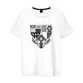 Мужская футболка хлопок с принтом Destiny - AGE OF TRIUMPH в Санкт-Петербурге, 100% хлопок | прямой крой, круглый вырез горловины, длина до линии бедер, слегка спущенное плечо. | 