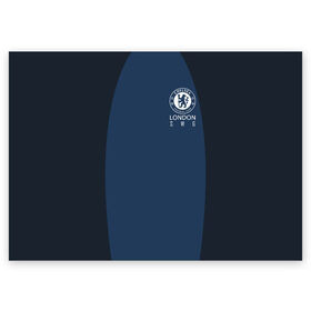 Поздравительная открытка с принтом Chelsea - London S W 6 в Санкт-Петербурге, 100% бумага | плотность бумаги 280 г/м2, матовая, на обратной стороне линовка и место для марки
 | челси