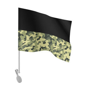 Флаг для автомобиля с принтом Лесной Камуфляж в Санкт-Петербурге, 100% полиэстер | Размер: 30*21 см | 23 февраля | fck | армия | военные | городской | зима | камуфляж | камуфляжный | лес | милитари | море | морской | мужчинам | патриот | пиксельный | подарок | праздник | пустуня | раскраска | сила | солдаты