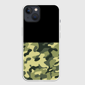 Чехол для iPhone 13 с принтом Лесной Камуфляж в Санкт-Петербурге,  |  | 23 февраля | fck | армия | военные | городской | зима | камуфляж | камуфляжный | лес | милитари | море | морской | мужчинам | патриот | пиксельный | подарок | праздник | пустуня | раскраска | сила | солдаты