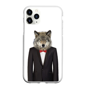 Чехол для iPhone 11 Pro матовый с принтом Волк в Санкт-Петербурге, Силикон |  | Тематика изображения на принте: бабочка | волк | животные | костюм | природа | смокинг | собака