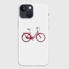 Чехол для iPhone 13 mini с принтом Велосипед в Санкт-Петербурге,  |  | bicycle | байсикл | велик | красный | москва | педали