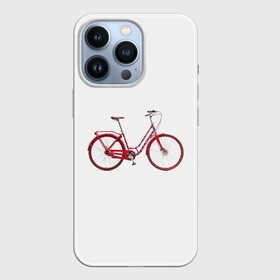 Чехол для iPhone 13 Pro с принтом Велосипед в Санкт-Петербурге,  |  | bicycle | байсикл | велик | красный | москва | педали