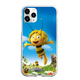 Чехол для iPhone 11 Pro матовый с принтом Пчелка Майя в Санкт-Петербурге, Силикон |  | Тематика изображения на принте: вилли | майя | мая | пчелка | пчёлка майя | флип