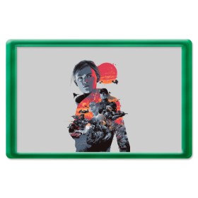 Магнит 45*70 с принтом Halo wars в Санкт-Петербурге, Пластик | Размер: 78*52 мм; Размер печати: 70*45 | halo