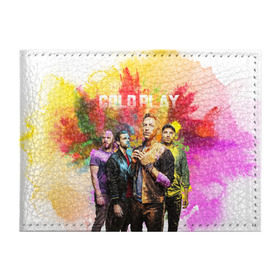 Обложка для студенческого билета с принтом Coldplay в Санкт-Петербурге, натуральная кожа | Размер: 11*8 см; Печать на всей внешней стороне | cold play | rock | колд плей | колд плэй | колдплей | колдплэй | рок