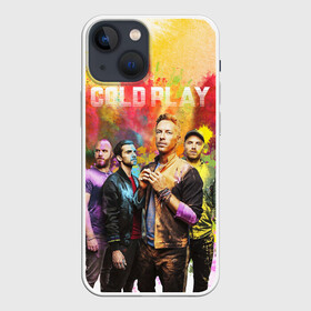 Чехол для iPhone 13 mini с принтом Coldplay в Санкт-Петербурге,  |  | cold play | rock | колд плей | колд плэй | колдплей | колдплэй | рок