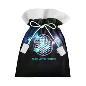 Подарочный 3D мешок с принтом Bring Me the Horizon космос в Санкт-Петербурге, 100% полиэстер | Размер: 29*39 см | bmth | bring me the horizon | альтернативный метал | альтернативный рок | группа | достань для меня горизонт | дэткор | метал | рок | электроник рок