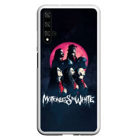 Чехол для Honor 20 с принтом Группа Motionless in White в Санкт-Петербурге, Силикон | Область печати: задняя сторона чехла, без боковых панелей | miw | motionless in white | гот | готик | готика | готы | группа | индастриал | крис моушнлесс | метал | металл | музыка | райан ситковски | рикки хоррор | черулли