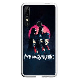 Чехол для Honor P Smart Z с принтом Группа Motionless in White в Санкт-Петербурге, Силикон | Область печати: задняя сторона чехла, без боковых панелей | miw | motionless in white | гот | готик | готика | готы | группа | индастриал | крис моушнлесс | метал | металл | музыка | райан ситковски | рикки хоррор | черулли