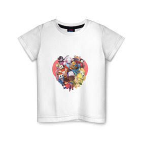 Детская футболка хлопок с принтом Undertale в Санкт-Петербурге, 100% хлопок | круглый вырез горловины, полуприлегающий силуэт, длина до линии бедер | undertale | игра