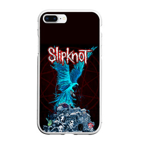 Чехол для iPhone 7Plus/8 Plus матовый с принтом Орел группа Slipknot в Санкт-Петербурге, Силикон | Область печати: задняя сторона чехла, без боковых панелей | slipknot | альтернативный метал | андерс | головы | грув метал | колсефни | кори | маска | метал | музыка | ню метал | рок | слипкнот | тейлор