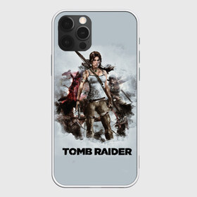 Чехол для iPhone 12 Pro Max с принтом TOMB RAIDER в Санкт-Петербурге, Силикон |  | game | girl | gun | lara croft | tomb raider | девушка | игра | оружие | пистолет