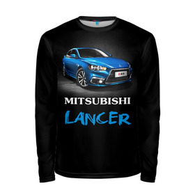 Мужской лонгслив 3D с принтом Mitsubishi Lancer в Санкт-Петербурге, 100% полиэстер | длинные рукава, круглый вырез горловины, полуприлегающий силуэт | auto | lancer | mitsubishi | авто | автомобиль | водитель | лансер | мицубиси | тачка | японец