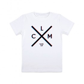 Детская футболка хлопок с принтом LCM 17 в Санкт-Петербурге, 100% хлопок | круглый вырез горловины, полуприлегающий силуэт, длина до линии бедер | lcm 17 | low cars meet | saint p stance unity
