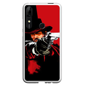 Чехол для Honor P Smart Z с принтом Red Dead Redemption в Санкт-Петербурге, Силикон | Область печати: задняя сторона чехла, без боковых панелей | cowboy | game | gun | jim | red dead redemption | rockstar | west | вестерн | дикий запад | игра | ковбой | оружие | пистолет