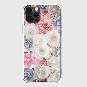 Чехол для iPhone 12 Pro Max с принтом Букет из роз в Санкт-Петербурге, Силикон |  | розы | цветы