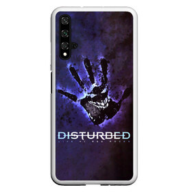 Чехол для Honor 20 с принтом Рука Disturbed в Санкт-Петербурге, Силикон | Область печати: задняя сторона чехла, без боковых панелей | disturbed | альтернативный | группа | дистёрбд | метал | ню метал | нюметал | хеви | хеви метал | хевиметал