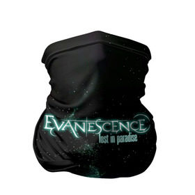 Бандана-труба 3D с принтом Evanescence в Санкт-Петербурге, 100% полиэстер, ткань с особыми свойствами — Activecool | плотность 150‒180 г/м2; хорошо тянется, но сохраняет форму | Тематика изображения на принте: 