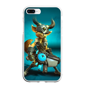 Чехол для iPhone 7Plus/8 Plus матовый с принтом Paladins в Санкт-Петербурге, Силикон | Область печати: задняя сторона чехла, без боковых панелей | paladins