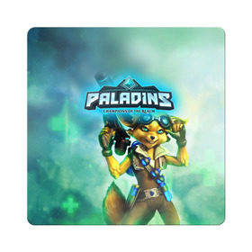 Магнит виниловый Квадрат с принтом Paladins в Санкт-Петербурге, полимерный материал с магнитным слоем | размер 9*9 см, закругленные углы | paladins