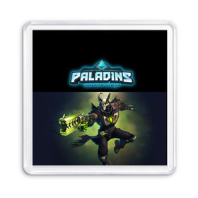 Магнит 55*55 с принтом Paladins в Санкт-Петербурге, Пластик | Размер: 65*65 мм; Размер печати: 55*55 мм | Тематика изображения на принте: paladins