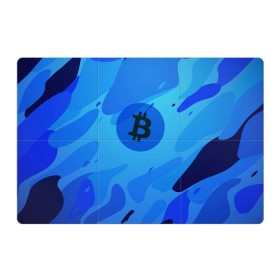 Магнитный плакат 3Х2 с принтом Blue Sea Camo Bitcoin в Санкт-Петербурге, Полимерный материал с магнитным слоем | 6 деталей размером 9*9 см | Тематика изображения на принте: blue | camo | camouflage | coin | crypto | currency | ethereum | litecoin | mining | token | биткоин | биток | камо | камуфляж | крипта | крипто | криптовалюта | лайткоин | майнинг | ферма | эфир