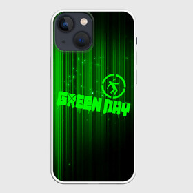 Чехол для iPhone 13 mini с принтом Green Day лучи в Санкт-Петербурге,  |  | american idiot | green day | альтернативный | билли джо армстронг | грин дей | группа | зелёный день | майк дёрнт | музыка | надпись | панк | поп | поппанк | рок | тре кул