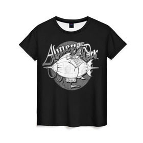 Женская футболка 3D с принтом Abney park в Санкт-Петербурге, 100% полиэфир ( синтетическое хлопкоподобное полотно) | прямой крой, круглый вырез горловины, длина до линии бедер | стимпанк