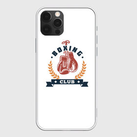 Чехол для iPhone 12 Pro Max с принтом BOXING CLUB в Санкт-Петербурге, Силикон |  | бокс | звезды | клуб | перчатки | чемпион