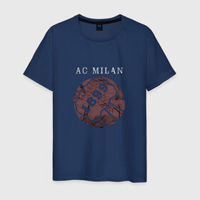 Мужская футболка хлопок с принтом AC Milan - 1899 Vintage (2018) в Санкт-Петербурге, 100% хлопок | прямой крой, круглый вырез горловины, длина до линии бедер, слегка спущенное плечо. | Тематика изображения на принте: 