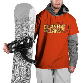 Накидка на куртку 3D с принтом Clash of Clans в Санкт-Петербурге, 100% полиэстер |  | игра | кланс | клэш | онлайн | оф | стратегия