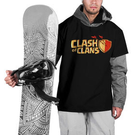 Накидка на куртку 3D с принтом Clash of Clans в Санкт-Петербурге, 100% полиэстер |  | игра | кланс | клэш | онлайн | оф | стратегия
