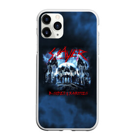 Чехол для iPhone 11 Pro матовый с принтом Череп Slayer в Санкт-Петербурге, Силикон |  | slayer | группа | гэри холт | замок | керри кинг | метал | музыка | песни | пол бостаф | рок | слеар | слеер | слеяр | том арайа | трэш метал | тяжелый рок | хеви метал | череп