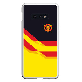 Чехол для Samsung S10E с принтом Manchester United в Санкт-Петербурге, Силикон | Область печати: задняя сторона чехла, без боковых панелей | манчестер юнайтед | эмблема