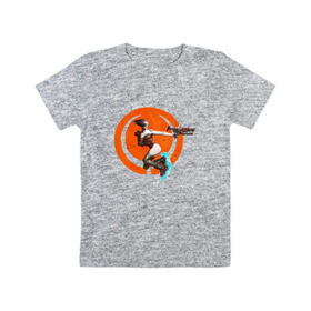Детская футболка хлопок с принтом Quake champions в Санкт-Петербурге, 100% хлопок | круглый вырез горловины, полуприлегающий силуэт, длина до линии бедер | arena | champions | quakecon | квейк | квэйк | чемпионы | шутер