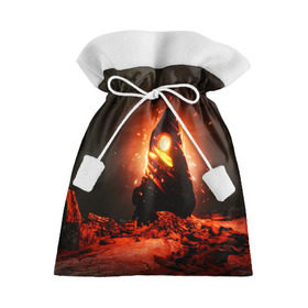 Подарочный 3D мешок с принтом Ведьмак 3 / The Witcher 3 в Санкт-Петербурге, 100% полиэстер | Размер: 29*39 см | the | wather | wild hun | амулет | ведьмак | видьмак | геральт | девушки | дикая | охота