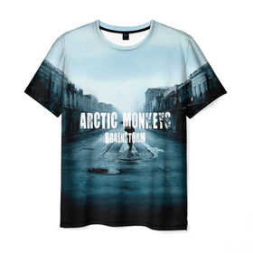 Мужская футболка 3D с принтом Arctic Monkeys brainstorm в Санкт-Петербурге, 100% полиэфир | прямой крой, круглый вырез горловины, длина до линии бедер | алекс тёрнер | арктик | арктические мартышки | гаражный | группа | джейми кук | инди рок | манкис | музыка | мэтт хелдер | ник о мэлли | обезьяна | постпанк ривайвл | психоделический | рок