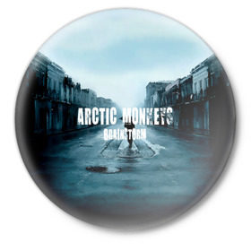 Значок с принтом Arctic Monkeys brainstorm в Санкт-Петербурге,  металл | круглая форма, металлическая застежка в виде булавки | алекс тёрнер | арктик | арктические мартышки | гаражный | группа | джейми кук | инди рок | манкис | музыка | мэтт хелдер | ник о мэлли | обезьяна | постпанк ривайвл | психоделический | рок
